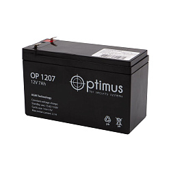 Аккумулятор свинцово-кислотный BT 1207, 12В, 7Ач, срок службы 3 года 30-2070-4