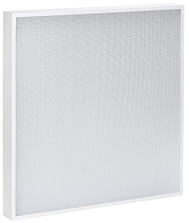 LIGHTING PRO Светильник светодиодный ДВО 1001A 30Вт 4000К IP40 595х595мм микропризма БАП 3ч IEK LTP-DVO2-1001A-30-40-K01