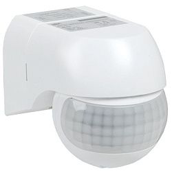 Датчик движения ДД-015 800Вт 180град 12м IP44 белый IEK LDD10-015-800-001