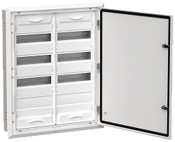 TITAN 5 Корпус металлический ЩРв-96 (2х48) 755х625х130мм IP31 белый (одна дверь) IEK TI5-50-V-2X048-31