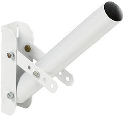 Кронштейн КР-2М D=48мм L=350мм под монтажную ленту регулируемый угол белый IEK LDKU0D-CR-48-0350-23-K01