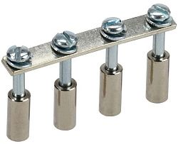 Перемычка в сборе для колодки клеммной CTS 16мм2 4PIN IEK YCT10-00-K03-016-A-4P