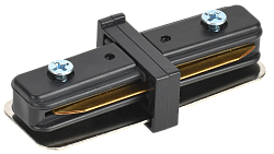LIGHTING Соединитель прямой внутренний для однофазного шинопровода черный IEK LT-SO0D-SPV-1-K02