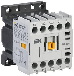 Миниконтактор МКИ-10911 9А 110В/АС3 1NC IEK KMM11-009-110-01