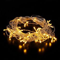 Гирлянда бытовая электрическая бахрома 100-001 теплый белый 1,8*0,5м IP20 100-001 Elektrostandard Eu a060410