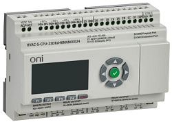 ПЛК HVAC S ЦПУ 8DI 8DO 1AI 4PT 2AO LED дисплей RS485 24В DC Расширяемая версия ONI HVAC-S-CPU23DRA48NNN00024