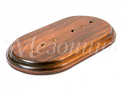 Подложка двухместная "Элегант", цвет- темный дуб, ТМ "МЕЗОНИНЪ" GE70712-26 GE70712-26