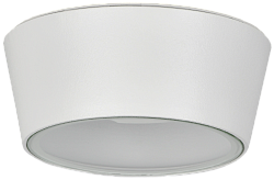 LIGHTING Светильник уличный 5104 потолочный под лампу GX53 IP65 белый IEK LT-UPU0-5104-GX53-1-K01