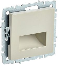 BRITE Подсветка светодиодная встраиваемая ПЛ20-БрКр бежевый IEK BR-FL20-K10