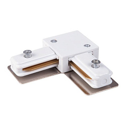 Коннектор угловой для однофазного шинопровода белый TRC-1-1-L-WH Elektrostandard a039596