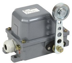 Выключатель концевой КУ-701 У1 рычаг с роликом 10А IP44 2 эл. цепи IEK KV-1-701-1