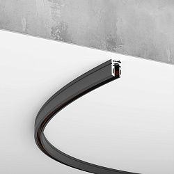 Mini Magnetic Шинопровод накладной (черный) Ø600 мм a065641