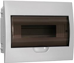 Корпус пластиковый ЩРВ-П-12 черная прозрачная дверь IP41 GENERICA MKP12-V-12-41-G