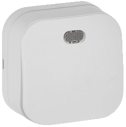 GLORY Выключатель 1-клавишный для открытой установки с индикацией 10А ВС20-1-1-ХБм белый матовый IEK EVH11-K01M-10