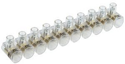 Зажим винтовой концевой изолированный КЗВИ 10мм2 (10x1)IEK UZVK-10-10