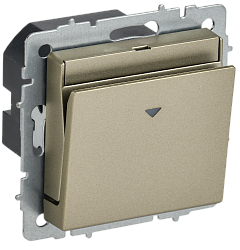 BRITE Выключатель карточный 30А ВС10-1-8-БрШ шампань IEK BR-V11-0-10-K37