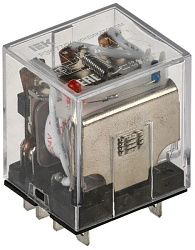 Реле РЭК77/3(LY3) с индикацией 10А 24В DC IEK RRP10-3-10-024D-LED