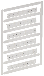 ARMAFIX Маркер для CTS 6мм2/CP 10мм2 "+; -; зазем." IEK AF-CT10D-M-006-23
