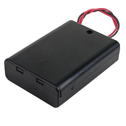 Отсек батарейный BH639, 3хАА (с проводами, закрытый), 5 штук 16-0825-9