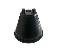 Держатель кровельный пластиковый с бетоном с двумя фиксаторами Н-110мм 30011