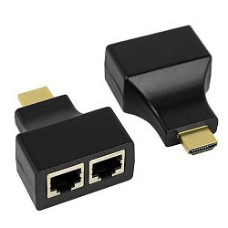 HDMI-удлинитель по витой паре RJ-45(8P8C) до 30м (1080p) REXANT 17-6916