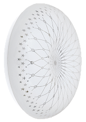 Светильник светодиодный ДПБ 2008 18Вт IP20 4000К круг белый IEK LDPB0-2008-18-4000-K01