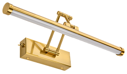 LIGHTING Светильник светодиодный 5115 настенный 8Вт 4000К IP44 латунь IEK LT-DBB0-5115-08-40-K49