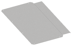 FORMAT Фланец основания встроенного отсека сплошной 400х800мм IEK FO-00-FBCS-040-080