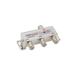 Делитель ТВх3 под F-разъем, 5-2500МГц СПУТНИК PROconnect 05-6202-4