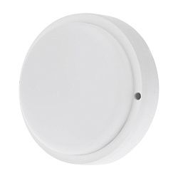 Светильник ЖКХ LED пылевлагозащищенный круг IP65 12Вт 1000Лм 6500K с микроволновым датчиком движения, дежурный свет REXANT 607-266