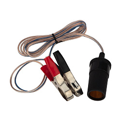 Удлинитель автоприкуривателя от аккумулятора 1,5м REXANT 16-0215