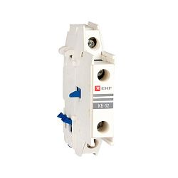 Контакт боковой дополнительный КБ-02 2NC для КМЭ EKF ctr-kb-02