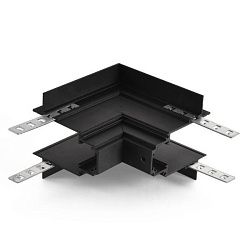 Угловой соединитель внешний для магнитного шинопровода WOLTA WML-ROC/02B WML-ROC/02B