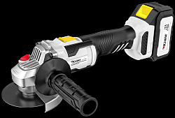 Угловая шлифовальная машина (УШМ, болгарка) аккумуляторная, 1х4Ач, в кейсе KRANZ KR-PT-250