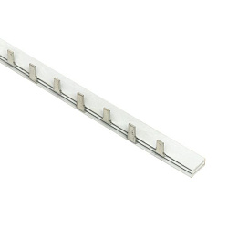 Шина соединительная типа PIN для 2-п нагр. 100А (36x27мм) EKF pin-02-100m