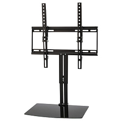 Кронштейн для телевизора 32"-50", фиксированный, с дополнительной полкой для медиа-оборудования, серия HOME REXANT 38-0314