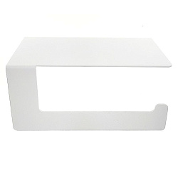 Держатель для туалетной бумаги с полкой хранения, белый REXANT 38-0636