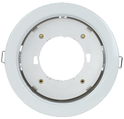 LIGHTING Светильник 4115 встраиваемый под лампу GX70 белый IEK LUVB0-GX70-1-K01