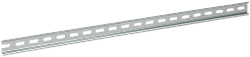 TEKFOR DIN-рейка (60см) оцинкованная 1мм IEK YDN14-0060