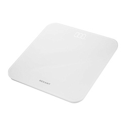 Весы напольные электронные, белые/стекло/до 180 кг REXANT 72-1010