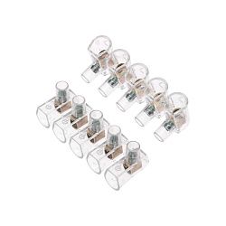 Концевой зажим винтовой изолированный КЗВИ 4 мм²  (5х1) (20 шт./уп.) REXANT 07-5702