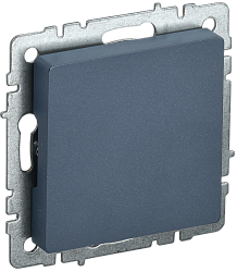 BRITE Заглушка с суппортом МЗ10-БрМ маренго IEK BR-PL10-K35