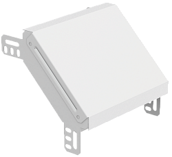 ESCA Поворот вертикальный внешний 90град 50х300мм RAL 9016 IEK CLP1NR-050-300