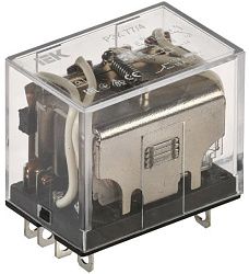 Реле РЭК77/4(LY4) 10А 12В AC IEK RRP10-4-10-012A
