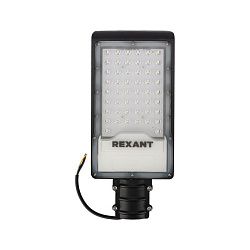 Светильник светодиодный консольный ДКУ-01 70Вт 5000К общего назначения IP65 6000Лм черный REXANT 607-305