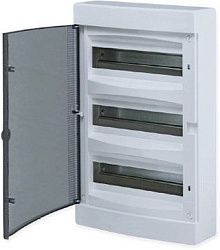 Щит распределительный навесной "Unix" белая дверь 3х12 (36) модулей 485x287x112 IP40 ux-3x12-nw