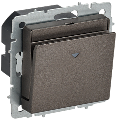 BRITE Выключатель карточный 30А ВС10-1-8-БрТБ темная бронза IEK BR-V11-0-10-K45