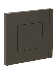 FORTE&PIANO Заглушка с суппортом FP341 серый IEK FP-PL10-K03