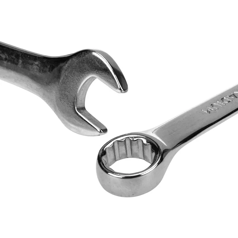 Набор ключей комбинированных (6-14, 17, 19, 22мм) 12 шт, CrV, зеркальное хромирование REXANT - Фото 4