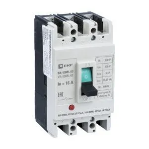 ВА-99МL   63/16А 3P 15кА EKF Basic mccb99-63-16mI